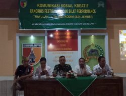 Rakornis Festival Pencak Silat Performance Digelar Bersama Kodim 0824 Jember