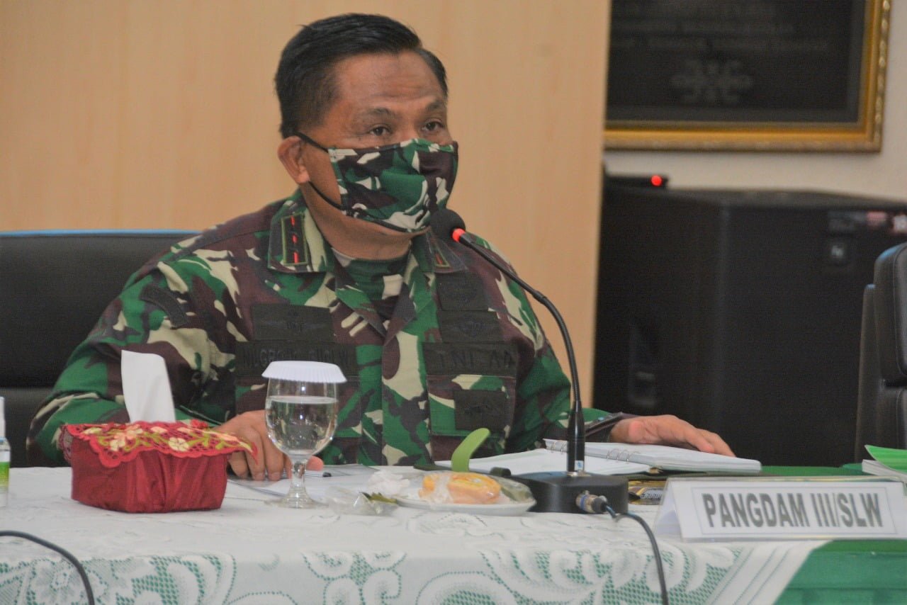 Pangdam III/Siliwangi : TNI Kerahkan 3.400 Orang Personil Dalam Rangka Adaptasi Kebiasaan Baru