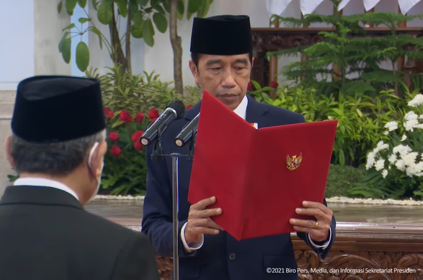 Jubir Hingga Eks Ketua Kadin , Presiden Jokowi Lantik 17 Dubes LBBP RI