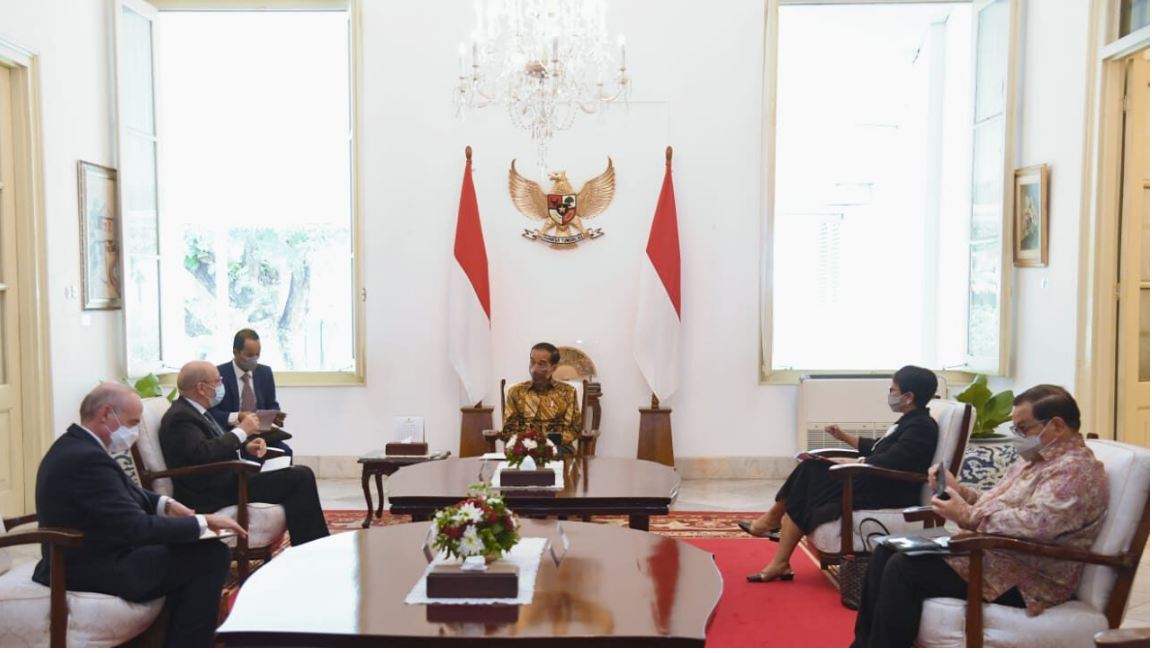 Presiden Jokowi Dorong Percepatan Indonesia-EU CEPA, Bertemu Menlu Prancis