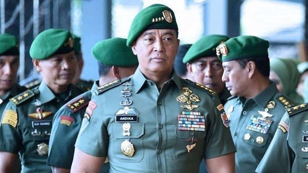 DPR Sahkan Jenderal Andika Perkasa Sebagai Panglima TNI