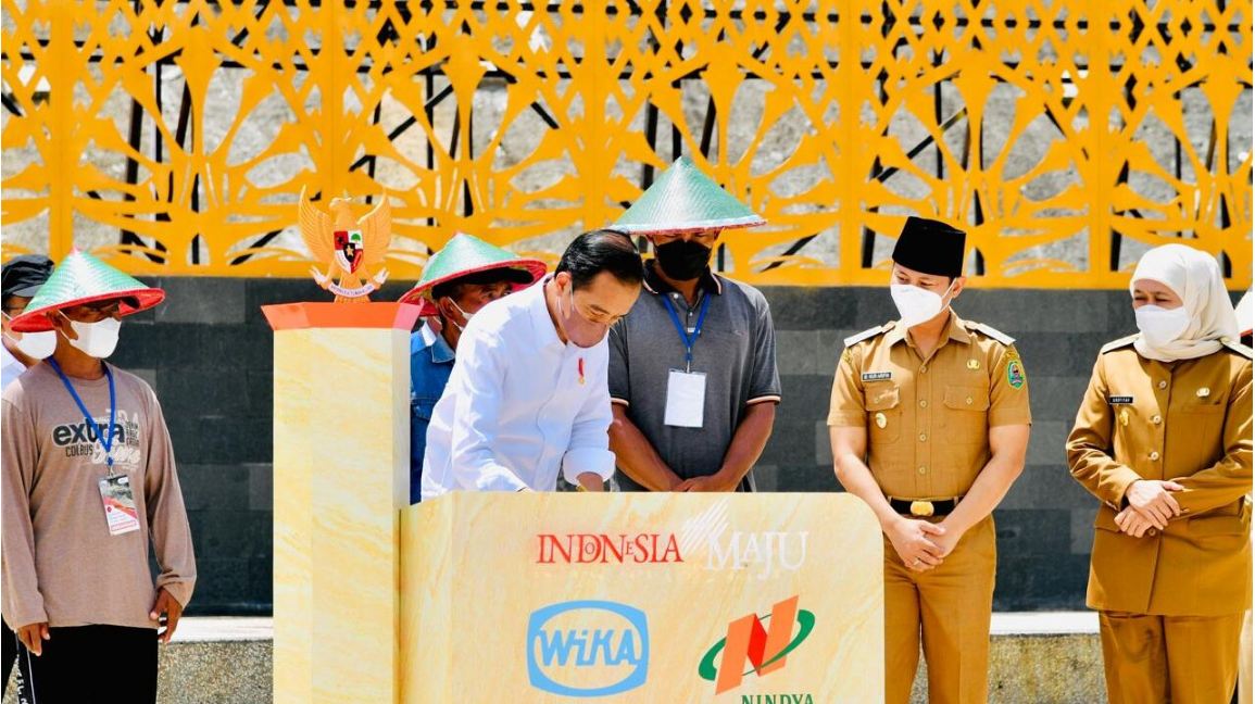 Presiden Berharap Kehadiran Dua Bendungan ini Akan Meningkatkan Produktivitas Petani