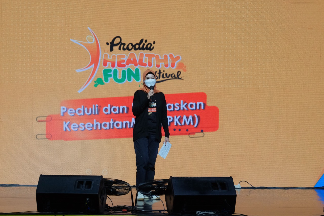 Dok Foto.Indriyanti Rafi Sukmawati (Business & Marketing Director Prodia) saat penutupan PHFF 2021