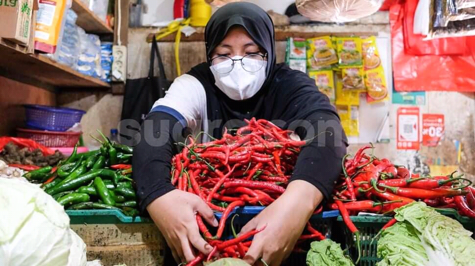 Jelang Ramadhan Harga Cabe Melonjak Naik