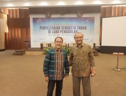 Asri Hadi Pandu Acara Seminar Soal Sengketa Tanah Diluar Pengadilan, Peserta Antusias