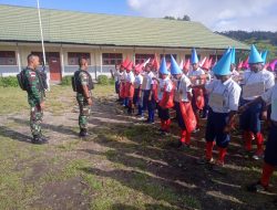 Bentuk Karakter Tangguh, Ini Yang Diperbuat Satgas Pamtas Yonif Raider 142/KJ di Papua