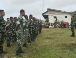 Danrem 174 Merauke Beri Pembekalan Khusus Kepada Babinsa Yang Akan Bertugas Di Koramil Perbatasan RI-PNG