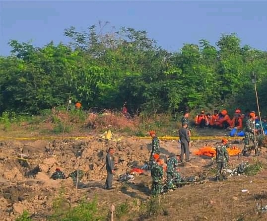 BPBD Blora Diterjunkan, Bantu Cari dan Evakuasi Pesawat Jatuh