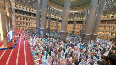 Masjid Istiqlal Gelar Salat Idul Adha Kapasitas 100 Ribu, Jemaah Dihimbau Datang Lebih Awal