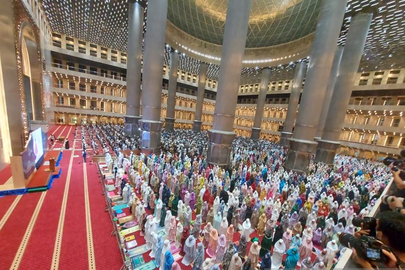 Masjid Istiqlal Gelar Salat Idul Adha Kapasitas 100 Ribu, Jemaah Dihimbau Datang Lebih Awal