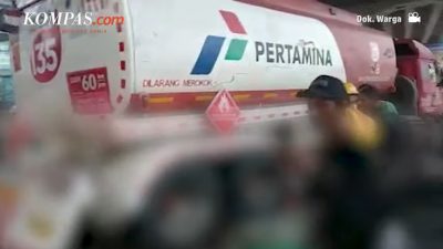 Ngeriiii Truk Pertamina Hajar Motor dan Mobil di Lampu Merah Transyogi Cibubur, 11 Korban Tewas