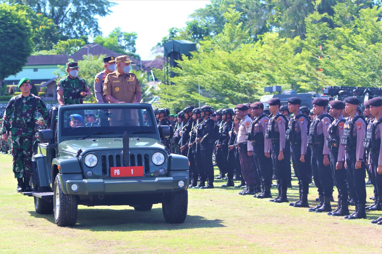 Pangdam XVIII/Kasuari : Sampai Ke Lubang Tikus pun Prajurit TNI-Polri Ada Untuk Bangsa dan Negara