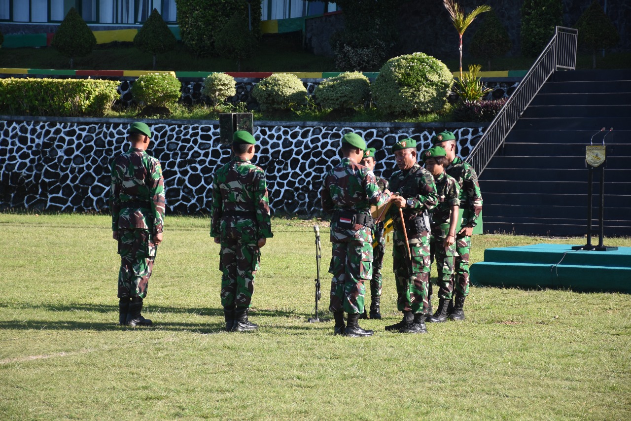 Sat BKO Apter Kodim Persiapan Berikan Kontribusi Positif Bantu Tupok Kodam XVIII/Kasuari