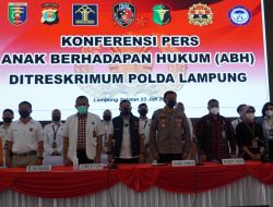 Ditreskrimum Polda Lampung Ungkap Penganiayaan ABH Sampai Meninggal Dunia di LPKA Bandar Lampung