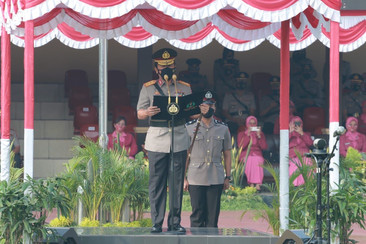 Kapolda Jatim Pimpin Upacara Pembukaan Diktuk Bintara Polri Gelombang II