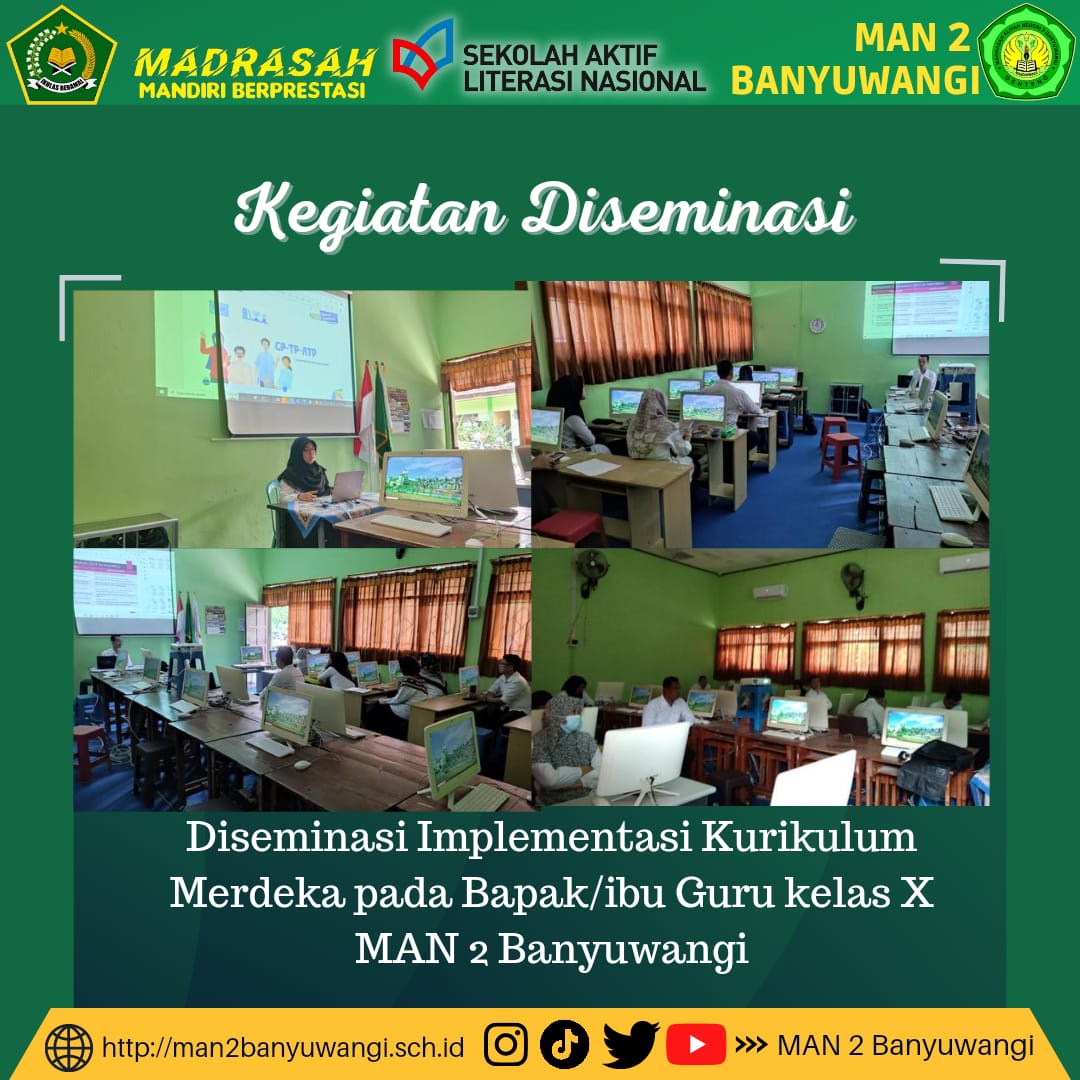 MAN 2 Banyuwangi Siap Menerapkan Kurikulum Merdeka