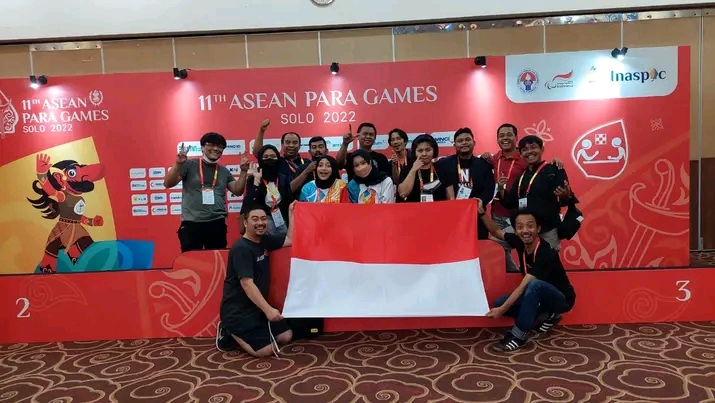 Indonesia Memastikan Juara Umum ASEAN Para Games 2022