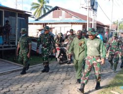 Pastikan Pembangunan TMMD Reg Ke-114 Berjalan Lancar, Dandim 1710/Mimika Beserta Rombongan Laksanakan Peninjauan Secara Langsung