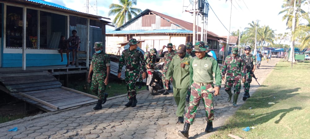 Pastikan Pembangunan TMMD Reg Ke-114 Berjalan Lancar, Dandim 1710/Mimika Beserta Rombongan Laksanakan Peninjauan Secara Langsung