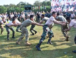 Ratusan Personel Garuda Shield 2022 Gelar Sport dan Culture Day di Baturaja