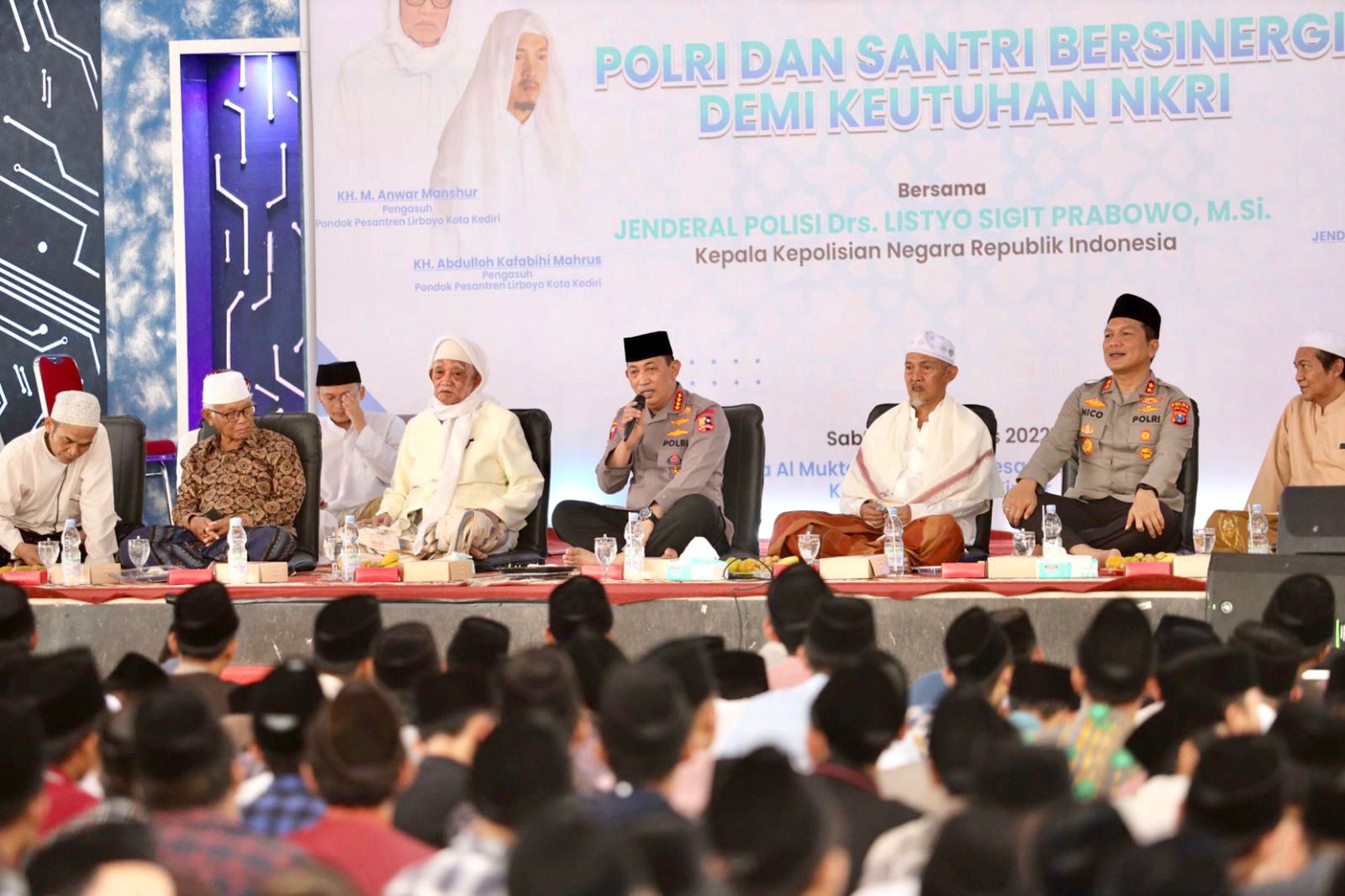 Kapolri Hadiri Khotmil Quran dari Polri untuk Negeri di Pondok Pesantren Lirboyo Kediri