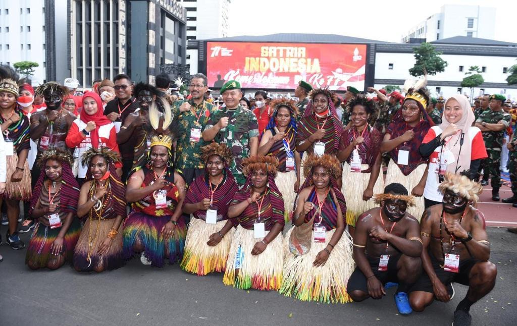 Kasad: Bersama-sama Lestarikan Indonesia Bhinneka, Aman, Damai dan kuat