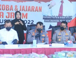 Sabu 236,79 kg, Ekstasi 11 Ribu Butir, Ganja 57 kg dan Jutaan Butir Obat Keras Dimusnahkan Polda Jatim