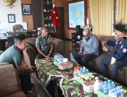 LMA Papua Barat Bertemu Pangdam Kasuari Sampaikan Dukungan Proses Rekrutmen TNI AD Jalur Otsus