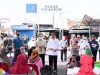 Presiden Jokowi Bagikan Bantuan Sosial di Pasar Cicaheum Bandung