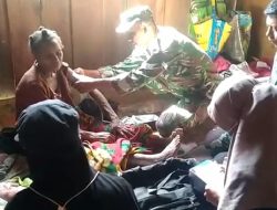 Sakit Demam dan Pusing, Warga Didatangi Dan Diobati Satgas Yonif 126/KC