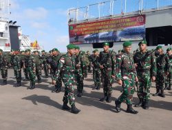 Danrem 174 : Kedatangan Satgas Yonif 511/DY dan 725/WRG Harus Membawa Manfaat Bagi Masyarakat di Papua