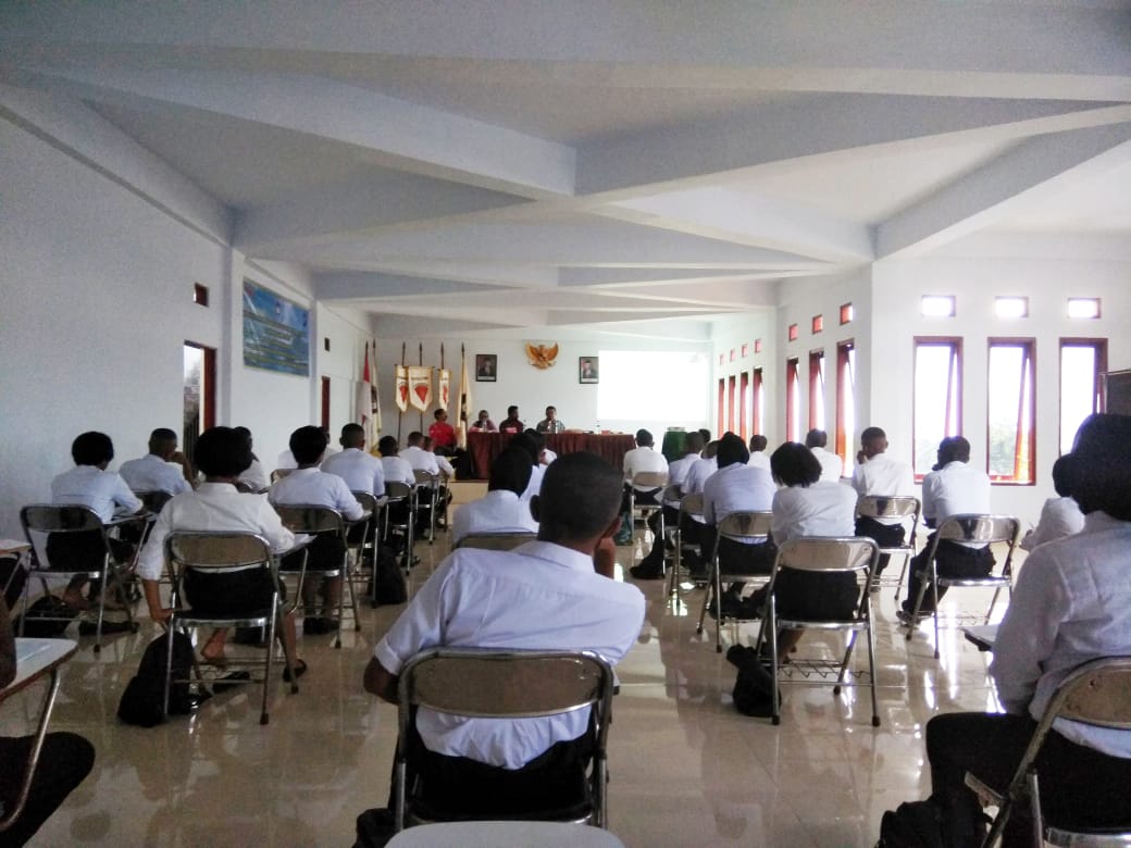 Kazona Bakamla Timur Ajak Taruna Taruni AMM Jaga Perairan Indonesia