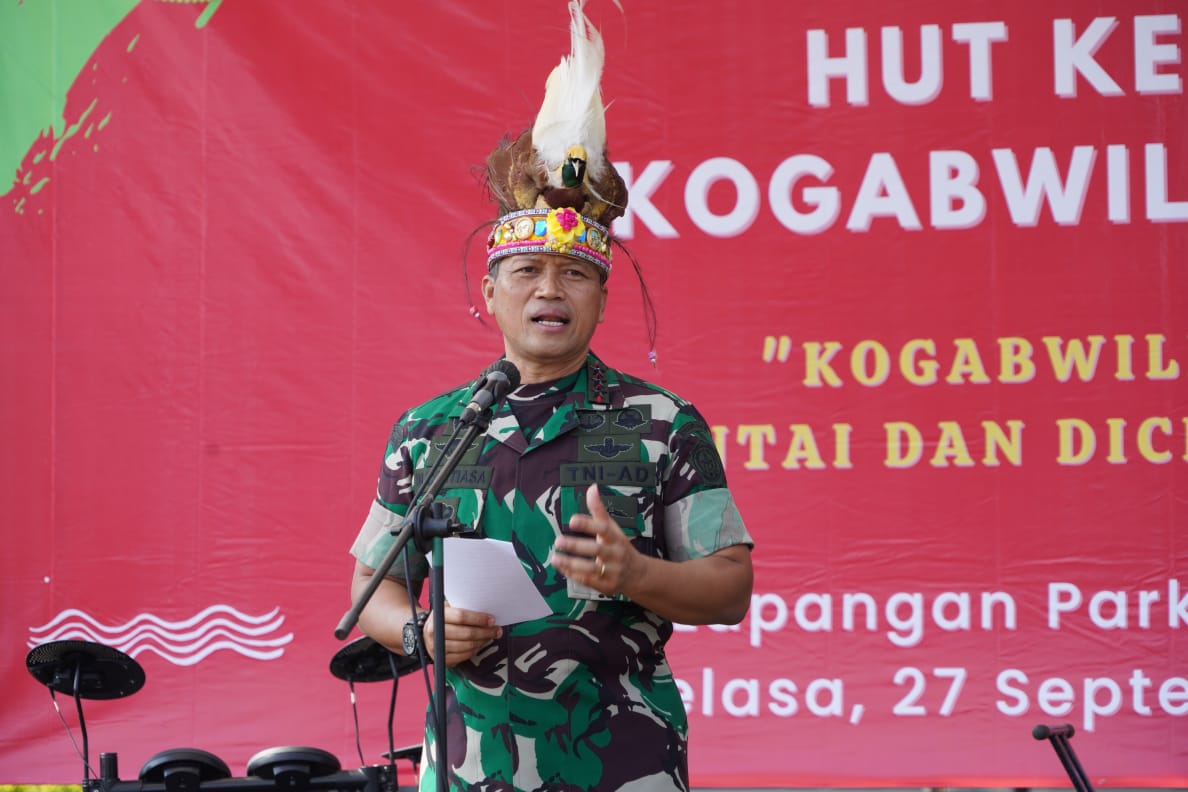 HUT KE-3 KOGABWILHAN III, LETJEN I NYOMAN CANTIASA : MENCINTAI DAN DICINTAI RAKYAT DALAM RANGKA MENJAGA KEDAULATAN NKRI