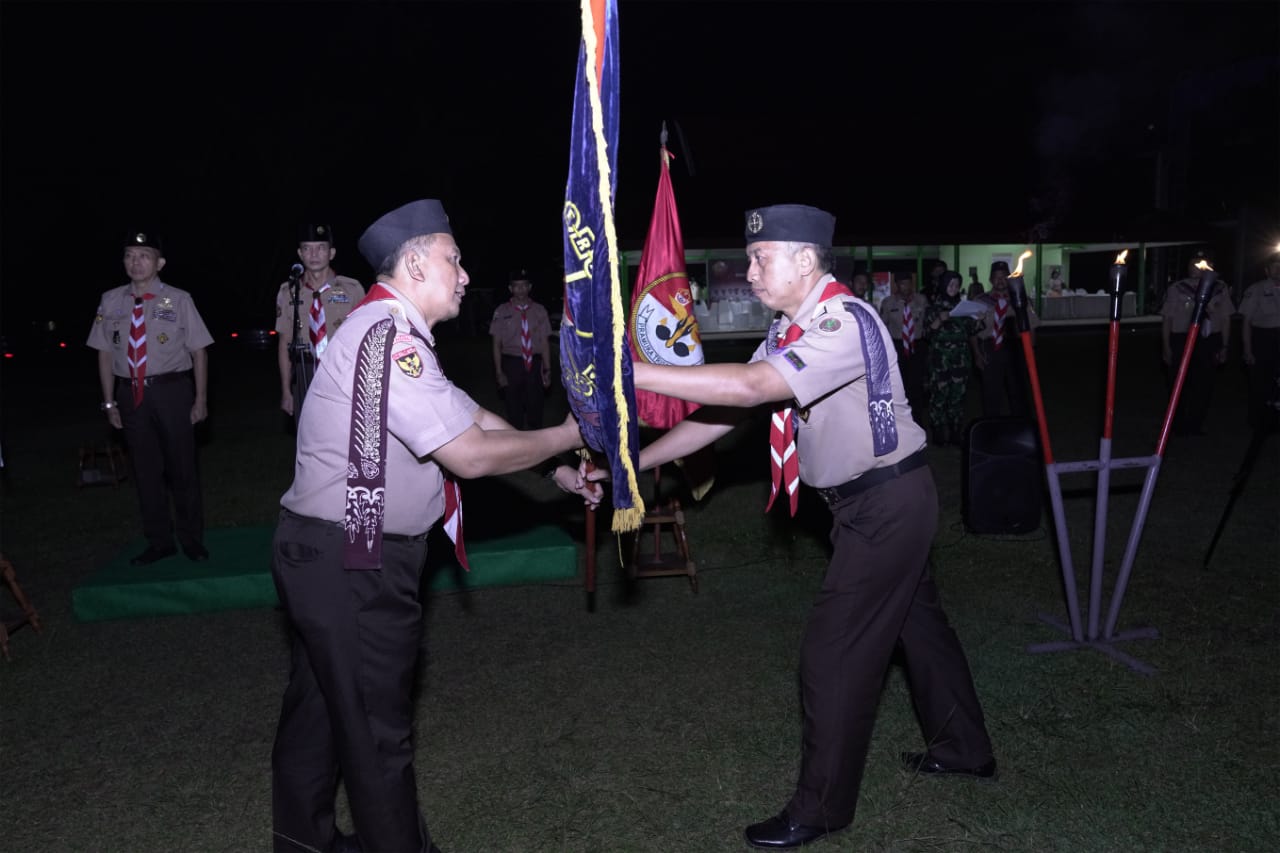 Waaster Panglima TNI Tutup Kursus Pembina Pramuka Trisaka TNI