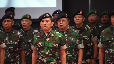 Panglima TNI Pimpin Upacara Korps Kenaikan Pangkat 49 Perwira Tinggi TNI