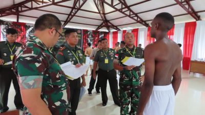 43 Casis Secata PK Gel II TA 2022 Subpandasus Mimika Laksanakan Sidang Parade