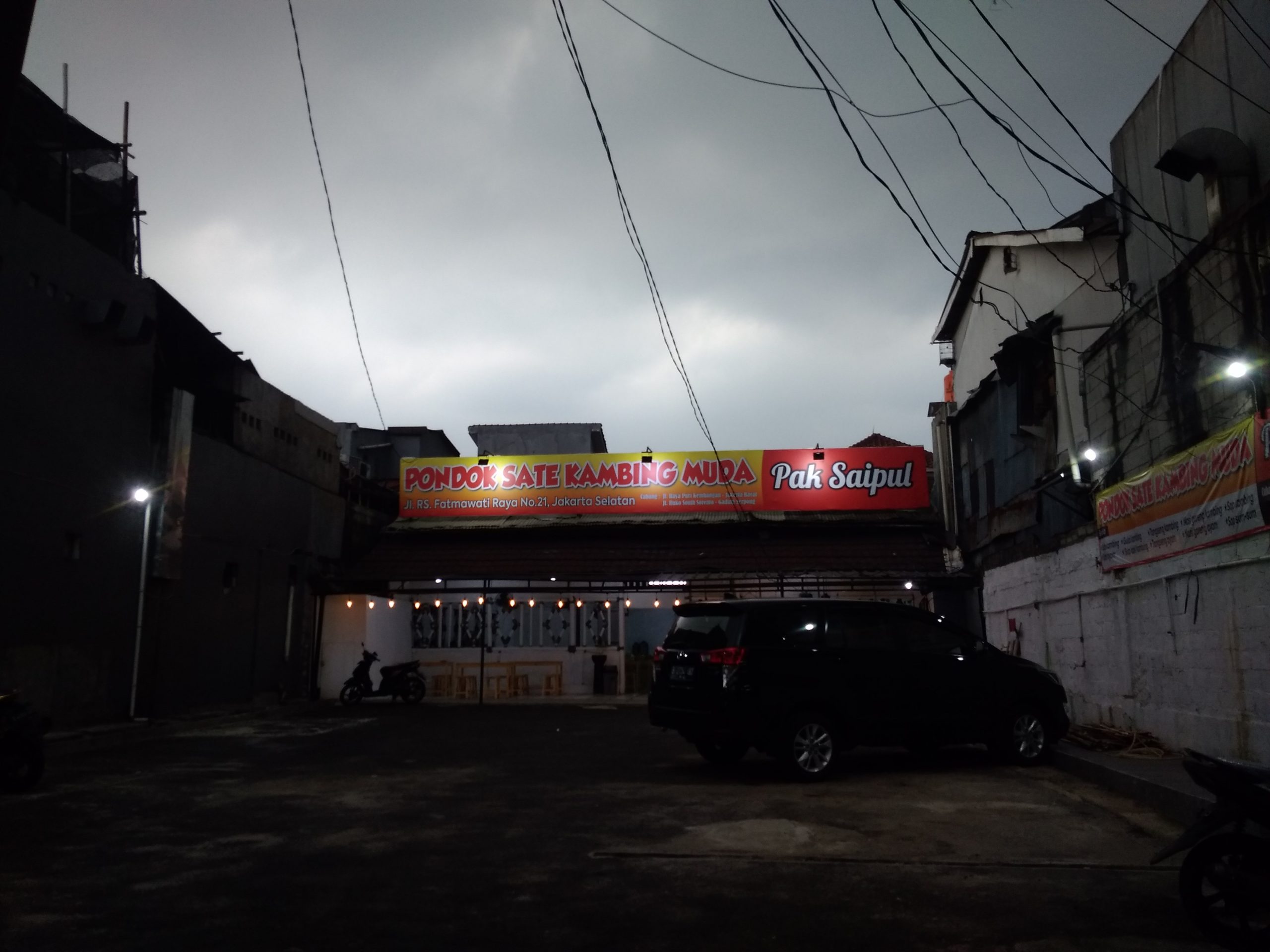 Telah Dibuka Pondok Sate Kambing Muda Pak Saipul di Jl RS Fatmawati Jaksel