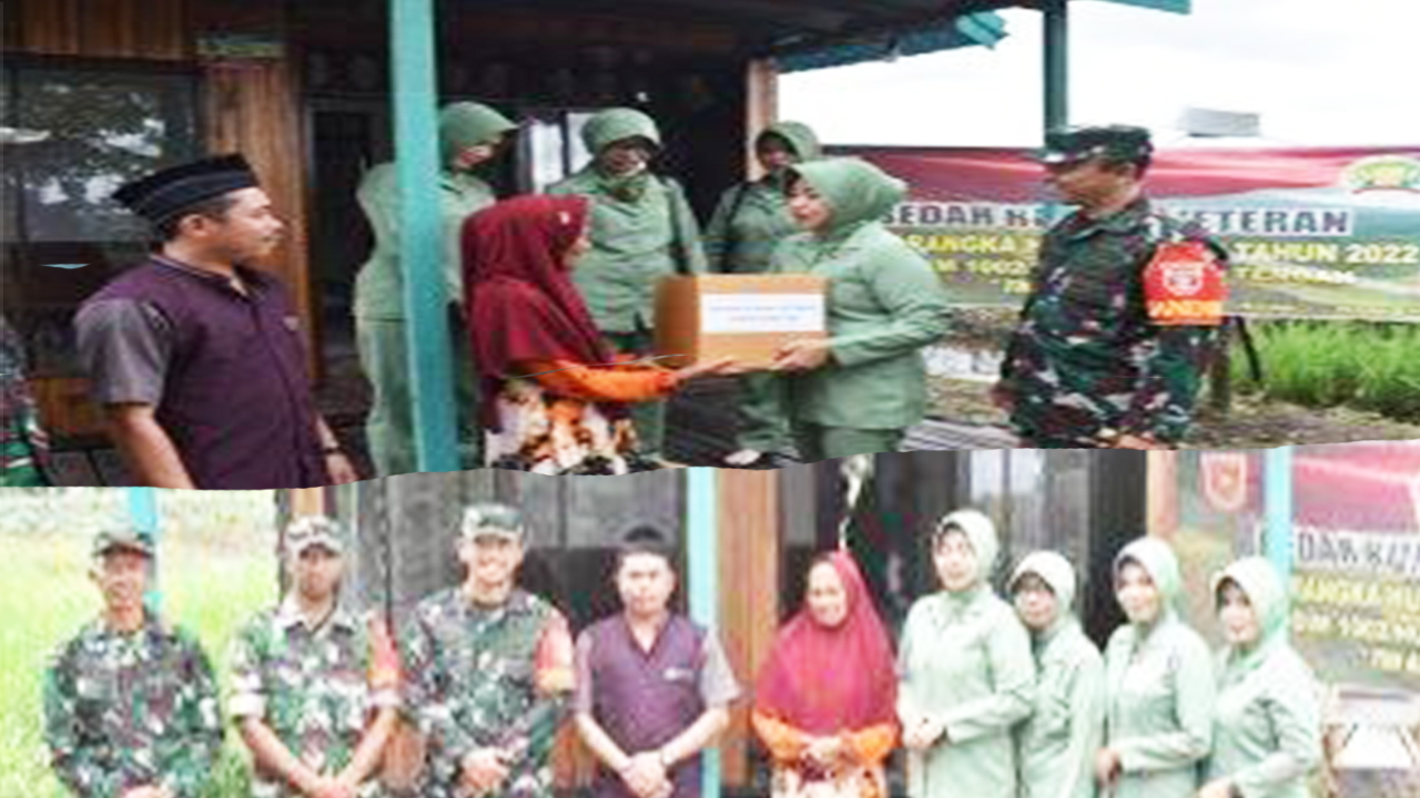 Peduli Jasa Pahlawan, Dandim 1002/HST Resmikan Bedah Rumah Legiun Veteran RI