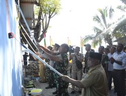 Kodam XVIII/Kasuari Canangkan Pengecatan Kampung Warna Warni