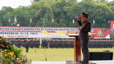 Pesan Kapolri ke Perwira SIP: Jadilah Agen Penggerak Reformasi Kultural Polri