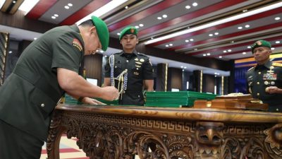 Benahi Organisasi, Kasad Pimpin Alih Kodal Satuan, Kenaikan Pangkat Pati dan Sertijab Pejabat TNI AD