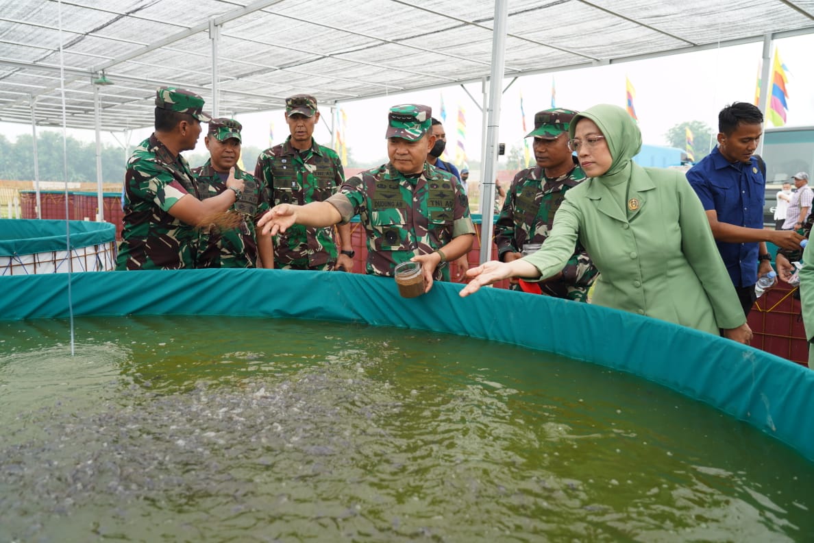 Kasad Resmikan Lahan Pertanian Terpadu Seluas 43 hektar di Bekasi