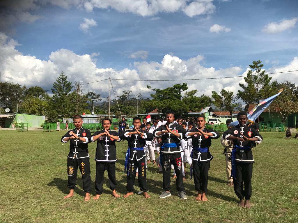 Satgas Yonif Raider 321/GT/13/1 Kostrad Turun Langsung Dalam Kenaikan Tingkat/Sabuk Para Pendekar Kera Sakti