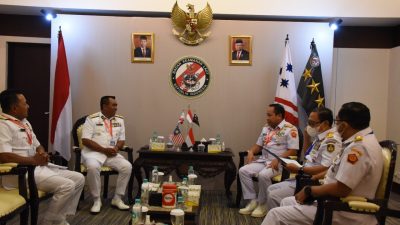 Meriahkan Indo Defence 2022 Expo & Forum, Kepala Bakamla RI Terima Courtesy Call Delegasi APMM dan RPM