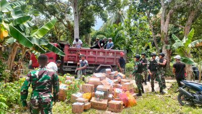 Pasukan Kostrad Gelorakan Perdamaian di Kei Besar