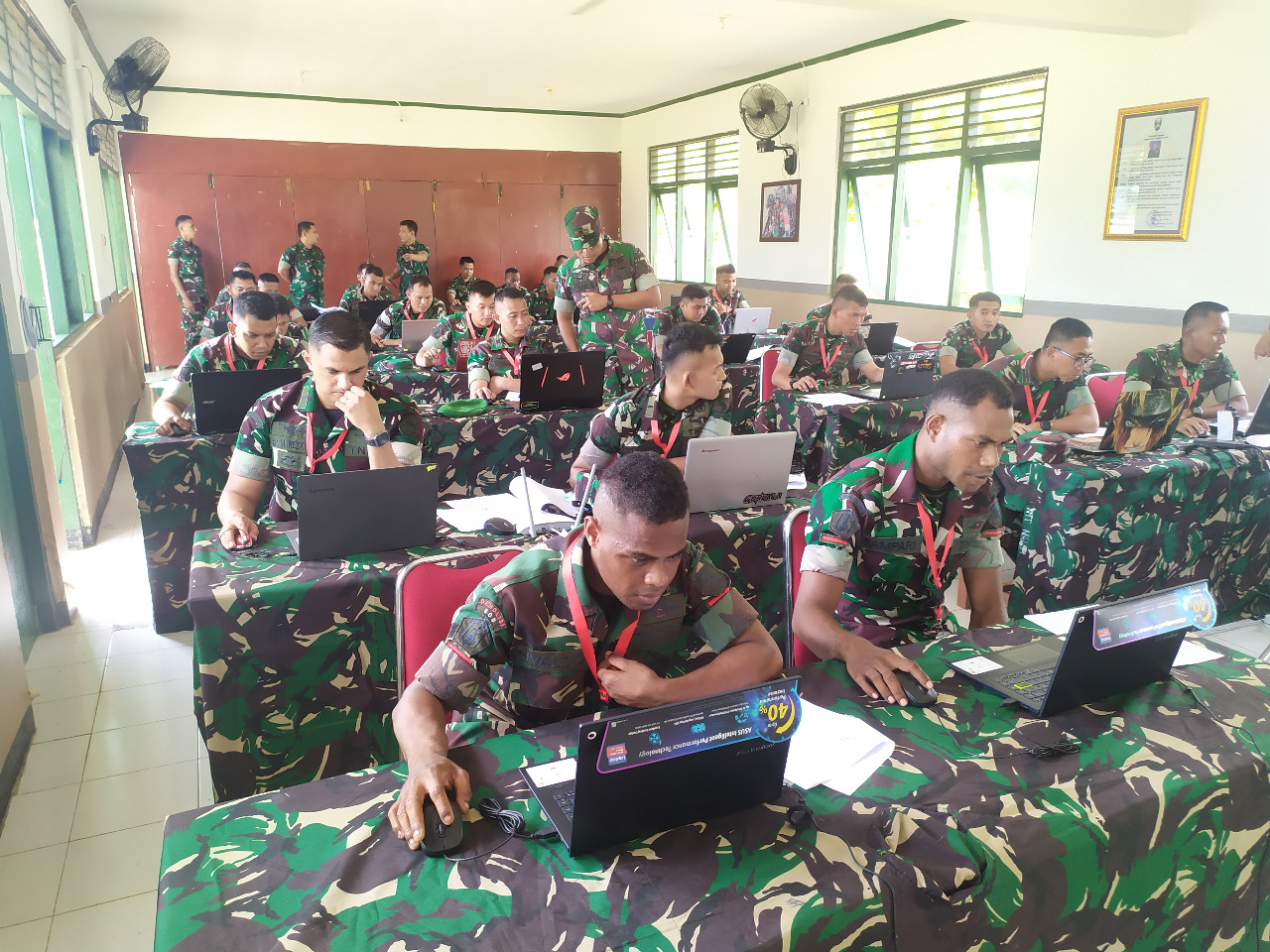 313 Prajurit TNI AD Selesai Ikut Seleksi Rekrutment Satgas Kizi TNI Konga XX-T Monusco/Kongo T.A. 2022