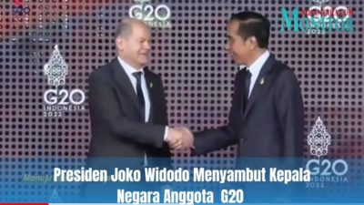 Jokowi Sambut Kepala Negara Anggota G20 di Nusadua