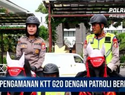 Polri Terjunkan Patroli Berkuda dalam Pengamanan KTT G20