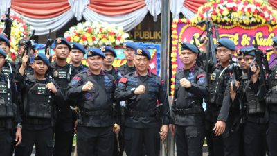 Kapolda Metro Jaya Hadiri Syukuran Hari Ulang Tahun Ke-77 Korps Brimob Polri