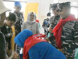 Danlantamal IX Pimpin Bhakti Kesehatan untuk Masyarakat Negeri Piliana di Maluku Tengah